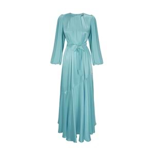ZOE DRESS AQUA