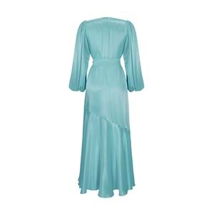 ZOE DRESS AQUA