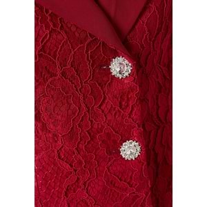 ALICIA DRESS BORDO