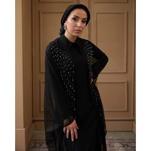 IKNUR ABAYA SİYAH
