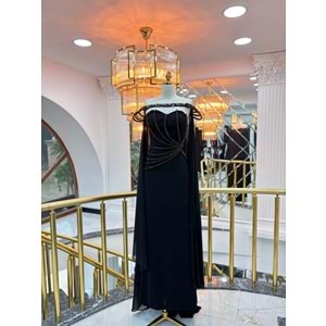 AELLA VIP DRESS SİYAH