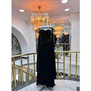 AELLA VIP DRESS SİYAH