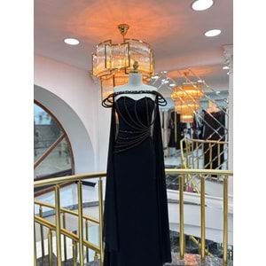 AELLA VIP DRESS SİYAH