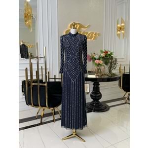 ZEHRE VIP DRESS LACİVERT