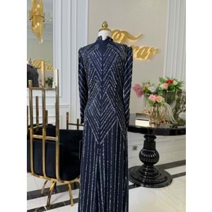 ZEHRE VIP DRESS LACİVERT