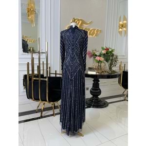 ZEHRE VIP DRESS LACİVERT