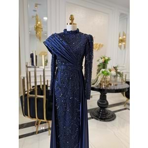 ASMİN DRESS LACİVERT