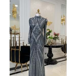 AMİRAH DRESS GRİ