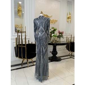 AMİRAH DRESS GRİ