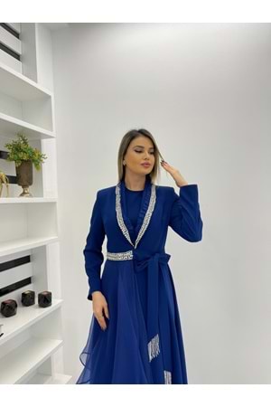 CARNATİON ABAYA - SAKS - 40