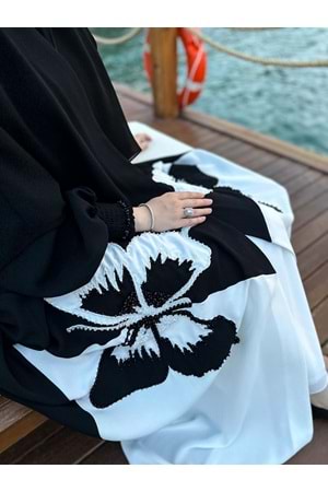 KHLOE EXCLUSIVE ABAYA - SİYAH - 42