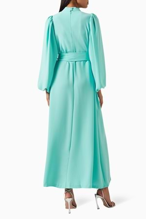 LAURA DRESS AQUA