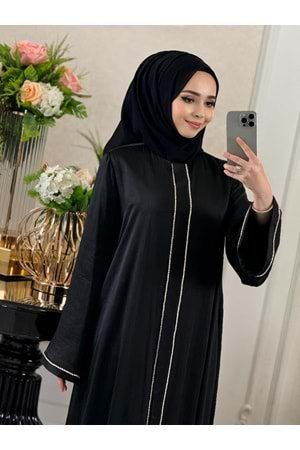 CHICAGO ABAYA SİYAH