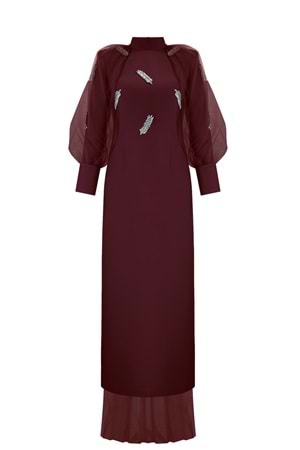 VANESSA DRESS BORDO