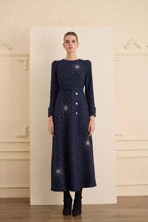 AURORA DRESS LACİVERT