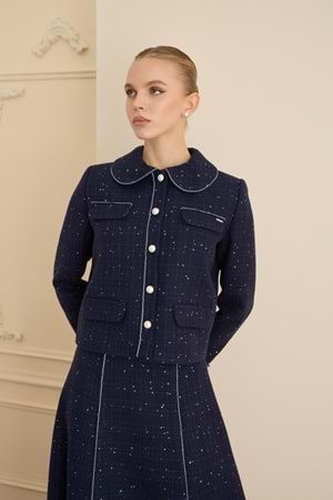 AURORA SET ETEKLİ TAKIM LACİVERT