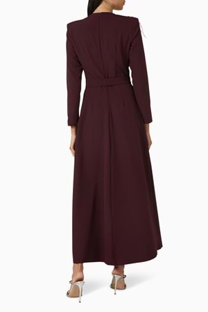 LIRIO DRESS BORDO