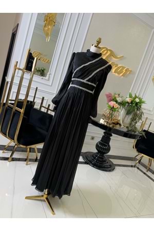 ROMANCE DRESS SİYAH