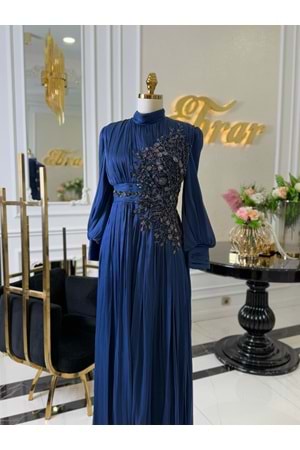 FICUS DRESS LACİVERT