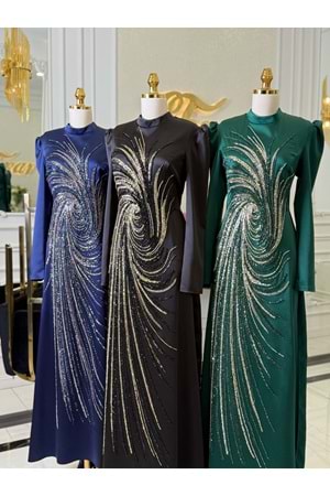 VALENT DRESS ZÜMRÜT