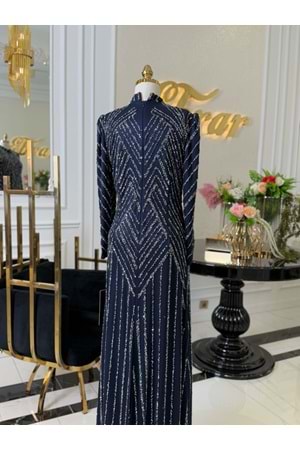 CYMBİDİUM DRESS LACİVERT