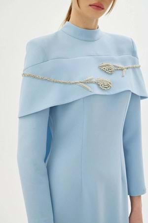 VERA DRESS BUZ MAVİ