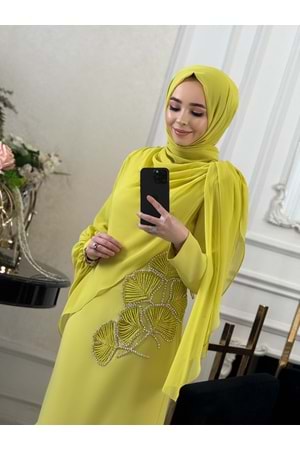 PEONY DRESS MİMOZA