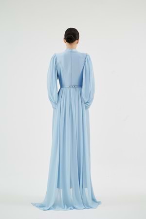 SHOSAN DRESS BUZ MAVİ