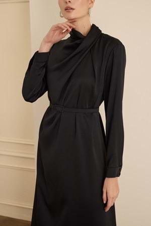 CRISTALLE DRESS SİYAH