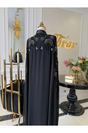 JASMIN VIP ABAYA TAKIM SİYAH