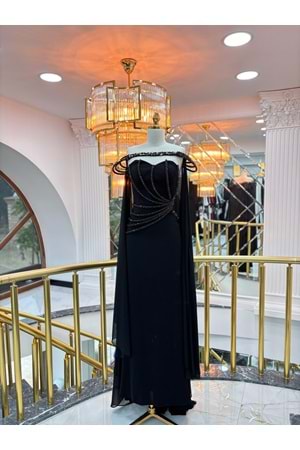 AELLA VIP DRESS SİYAH