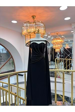 AELLA VIP DRESS SİYAH