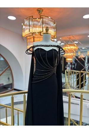 AELLA VIP DRESS SİYAH