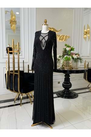 THESSYNE VIP DRESS SİYAH