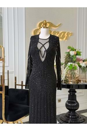 THESSYNE VIP DRESS SİYAH
