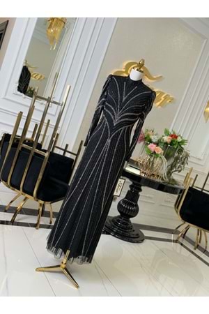 ZAHRA VIP DRESS SİYAH