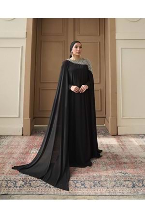 AFA VIP ABAYA SİYAH