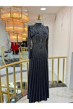 CRİSTAL DRESS SİYAH