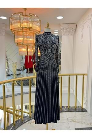 CRİSTAL DRESS LACİVERT