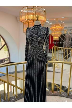 CRİSTAL DRESS LACİVERT