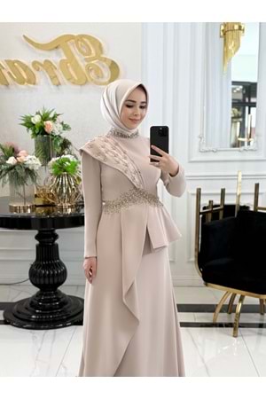 DESY DRESS BEJ