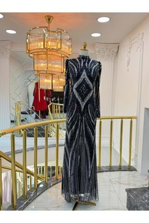 AMİRAH DRESS LACİVERT