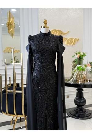 AHLAM DRESS SİYAH