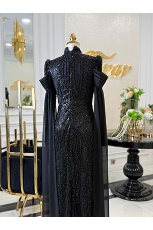 AHLAM DRESS SİYAH