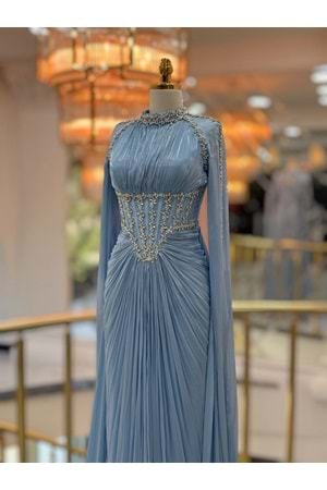 ARDEN VIP DRESS BUZ MAVİ - 40