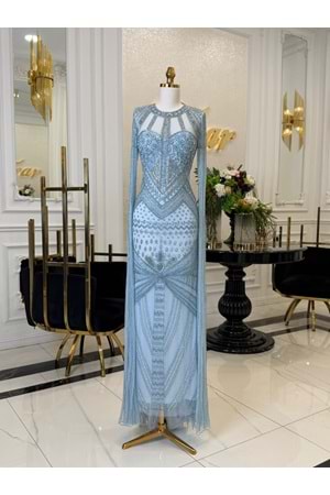 NYKARA VIP DRESS BUZ MAVİ