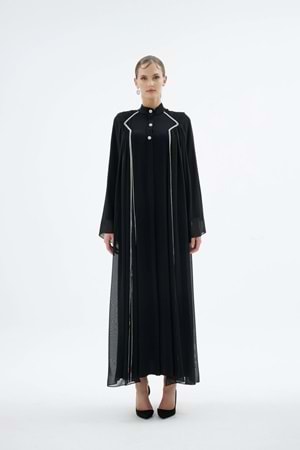 LIA ABAYA SİYAH