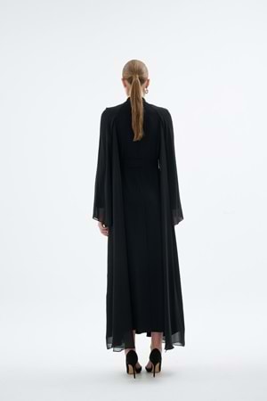 LIA ABAYA SİYAH