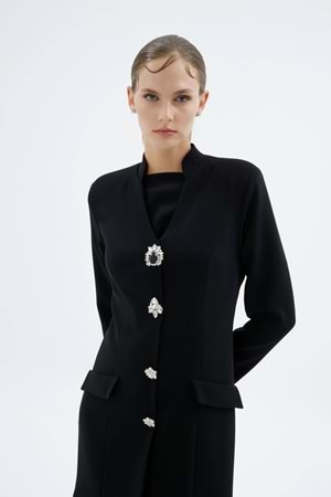 HEMERA ELBİSE SİYAH