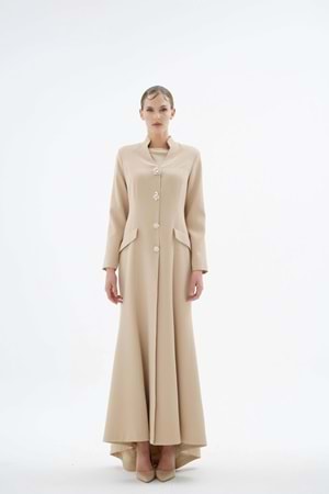 HEMERA ELBİSE BEJ